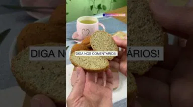 Ajuda a REGULAR O AÇÚCAR NO SANGUE! Pão perfeito!