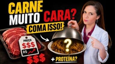 COMO SUBSTITUIR A CARNE de forma BARATA, GOSTOSA e com MUITA PROTEÍNA