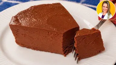 Só 2 INGREDIENTES, Low Carb, SEM AÇÚCAR E LEITE! Rápido, Fácil e Delicioso! (Sem Forno)