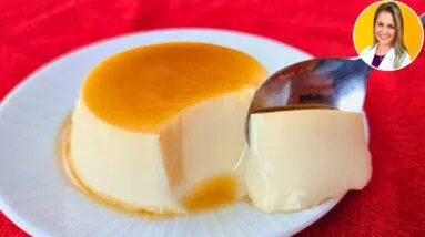 Pudim de Leite ZERO AÇÚCAR E GORDURA! Barato, Poucas Calorias e Saudável! (Sem Forno)