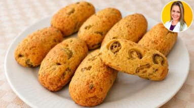 NÃO COMA PÃO! Delícia FÁCIL e SAUDÁVEL, SEM TRIGO, Sem Ovo, Rápido e Poucos Ingredientes