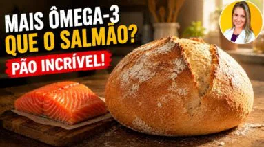 Este Famoso Pão é Super Rico em Omega 3, Fácil, Gostoso e Fofinho!