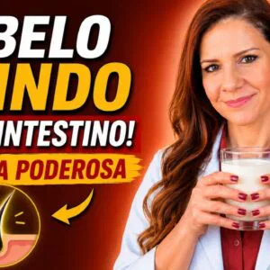 Não é a Idade? CABELO RALO APÓS OS 60 e o INTESTINO! (e a Bebida Barata e Caseira que Ajuda!)