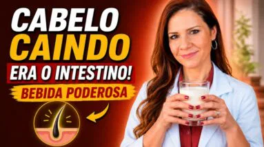 Não é a Idade? CABELO RALO APÓS OS 60 e o INTESTINO! (e a Bebida Barata e Caseira que Ajuda!)