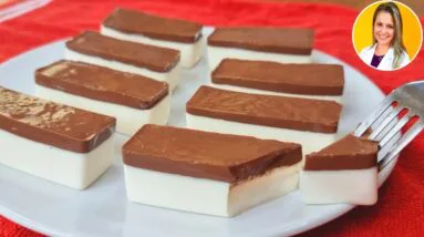 MUITA PROTEÍNA, ZERO AÇÚCAR E POUCAS CALORIAS! Docinho Fácil e Saudável