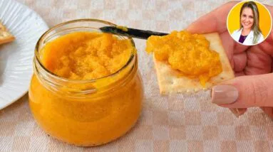 GELÉIA CASEIRA INCRÍVEL, SÓ FRUTA! Muita FIBRA, SEM AÇÚCAR, Poucas Calorias e Carboidratos!