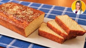 Pão de Iogurte, SÓ 4 INGREDIENTES - SEM TRIGO, Muita PROTEÍNA, Low Carb, Fácil, Fofinho e Saudável