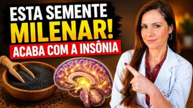 Insônia? SÓ 1 COLHER À NOITE e Veja o que Acontece! (SaIba Como Essa Semente Ajuda!)