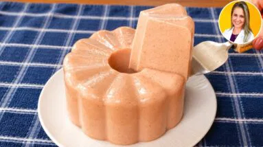 Só 4 INGREDIENTES, SEM AÇÚCAR e ZERO GORDURA - Fácil, Cremoso e Saudável