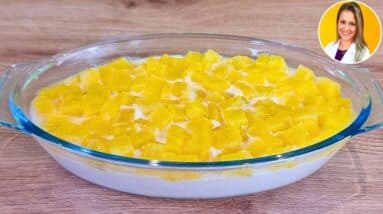 Só 5 MIN, 3 INGREDIENTES, ZERO AÇÚCAR, Rico em PROTEÍNAS, Fácil, Cremoso, Delicioso e Barato