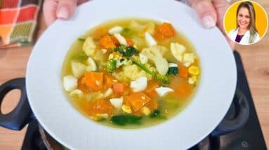 Emagrecer e Desinflamar? Esse Caldo Delicioso vai te Surpreender! Fácil, Barato e Rápido