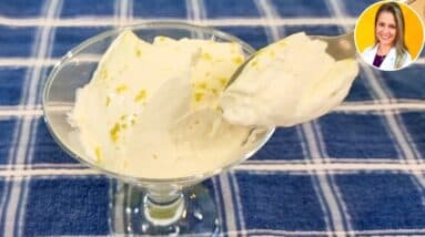Mousse de Limão ZERO GORDURA, Sem Açúcar e Super CREMOSA - FÁCIL, RÁPIDA e Sem Leite Condensado