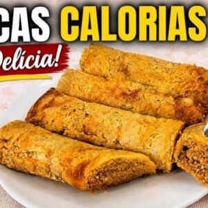 Substitua o Almoço! Delícia LEVE e SEM GLÚTEN - Poucas Calorias, Fácil, Rápida, Barata e Saudável