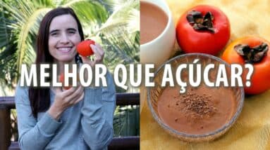 Tentei ADOÇAR meus DOCES COM CAQUI! TROCAR O AÇÚCAR dá certo?