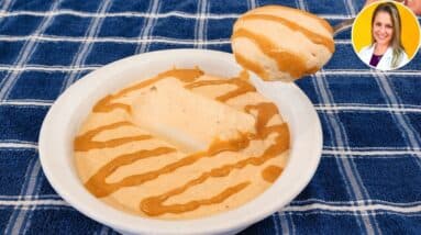 MOUSSE de 3 INGREDIENTES - Muita PROTEÍNA e Poucos Carboidratos! Sem Açúcar, Saudável e Cremosa