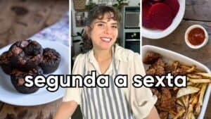 UMA SEMANA DE RECEITAS REAIS | Marina Morais