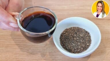 Misture CHIA com CAFÉ para PERDER PESO e QUEIMAR GORDURA! Fácil e Delicioso (Saiba como ajuda!)