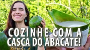 A CASCA DO ABACATE vale OURO! COZINHEI COM ELA! Muitos benefícios!