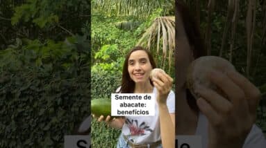 É assim QUE USO SEMENTE e CASCA DE ABACATE! Muitos benefícios!