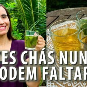 Os 3 CHÁS MAIS PODEROSOS que NÃO podem FALTAR em casa! Muitos BENEFÍCIOS!