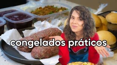 ADIANTANDO A COMIDA DA SEMANA EM 2 HORAS | Marina Morais