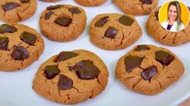 ZERO FARINHA, AÇÚCAR, LEITE E OVO - Este Biscoito Saudável Vai te Conquistar! Fácil e Rápido