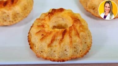 Bolo de Laranja ZERO AÇÚCAR e SEM GLÚTEN! Fofinho, Rápido e Delicioso