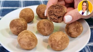 Só 3 INGREDIENTES, 5 MIN, LOW CARB e MUITA PROTEÍNA - Sem Açúcar, Cremoso e Saudável