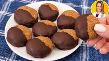 BISCOITINHOS Crocantes LOW CARB -  ZERO AÇÚCAR e SEM GLÚTEN - Rápidos e Deliciosos