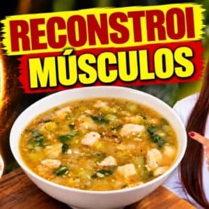 O JANTAR que ajuda a RECONSTRUIR MÚSCULOS Enquanto Você Dorme e COMBATER a SARCOPENIA