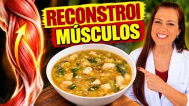 O JANTAR que ajuda a RECONSTRUIR MÚSCULOS Enquanto Você Dorme e COMBATER a SARCOPENIA
