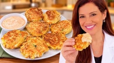 Delícia RICA EM PROTEÍNA, SEM GLÚTEN e SEM FRITURA! Fácil, Rápido e Saudável - Substitua o Pão