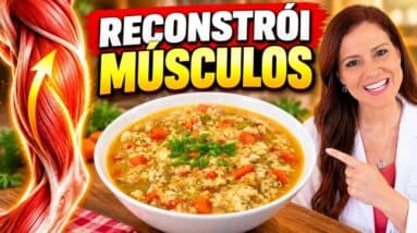 O JANTAR que ajuda a RECONSTRUIR MÚSCULOS Enquanto Você Dorme e COMBATER a SARCOPENIA