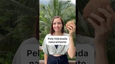Use óleo de coco NA PELE! Te conto como uso! Muitos benefícios!