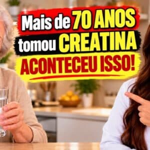 Vovó de 70 ANOS tomou CREATINA e isso ACONTECEU!