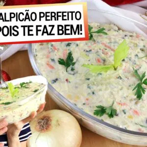 O PERFEITO SALPICÃO QUE TE AJUDA A EMAGRECER! Menos gorduras, mais saudável e saboroso (vegano)