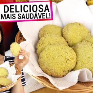 OLHA ESTA BROA DE FUBÁ COM BANANA SEM AÇÚCAR E TRIGO! 100% INTEGRAL PARA SABOREAR À VONTADE!