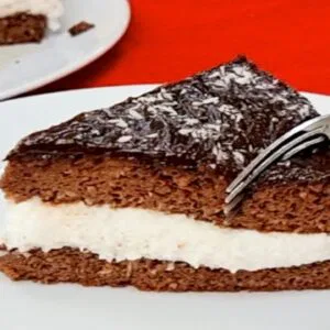 Bolo Prestígio SEM AÇÚCAR, TRIGO E LEITE - Poucos Carboidratos (Low Carb), Fácil e Delicioso