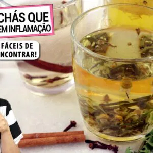 3 COMBINAÇÕES DE CHÁS QUE COMBATEM INFLAMAÇÃO! FÁCEIS DE ACHAR NO MERCADO!
