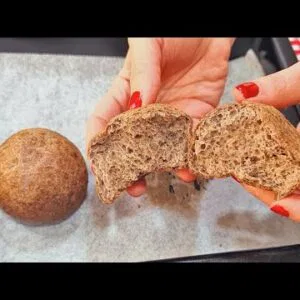 Pão ZERO CARBOIDRATOS e Só 3 INGREDIENTES - Fofinho, Poucas Calorias, Fácil e Rápido (Low Carb)