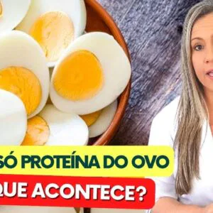 E se sua ÚNICA fonte de proteína fosse OVOS?