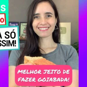 MELHOR JEITO DE FAZER GOIABADA! Sem açúcar, 100% fruta, fácil e mais saudável