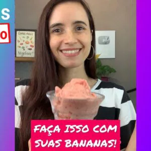 ISSO ACONTECE QUANDO VC CONGELA SUAS BANANAS! #shorts