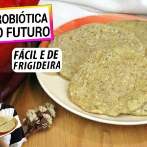 CONHEÇA O PÃO PROBIÓTICO DE FERMENTAÇÃO NATURAL NA FRIGIDEIRA! ANTI-INFLAMATÓRIO E FÁCIL,