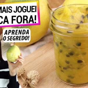FAÇA ISSO COM A CASCA DO MARACUJÁ! AGORA SÓ FAÇO GELEIA ASSIM! APRENDA O SEGREDO!