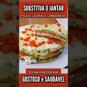 JANTAR FÁCIL que EMAGRECE! Delicioso, Poucas Calorias, Low Carb, Barato e Rápido