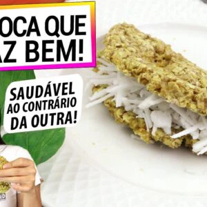 ADEUS TAPIOCA REFINADA COM ESTA RECEITA MAIS SAUDÁVEL! RICA EM FIBRAS, AO CONTRÁRIO DA OUTRA!