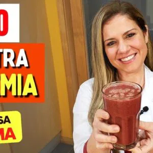 Suco para ANEMIA Poderoso! Fácil, Gostoso, Barato e Saudável (contra falta de ferro)