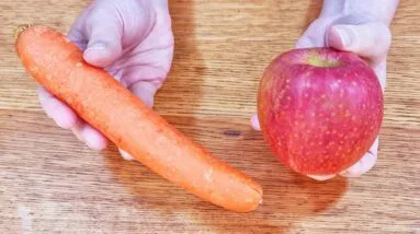 Misture MAÇÃ e CENOURA e vai VICIAR nessa DELÍCIA! Sem Açúcar, Farinha e Leite - Barato e Saudável!