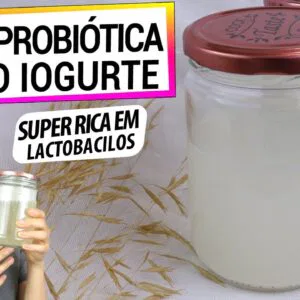 DEIXE SUA ÁGUA PROBIÓTICA COMO UM IOGURTE! CONHEÇA O REJUVELAC DE AVEIA, RICO EM LACTOBACILOS!